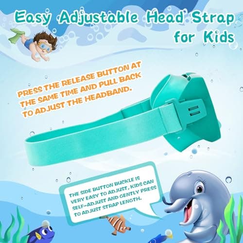 Thumbnail 5 de Kids Swim Goggles with Nose Cover ⚡