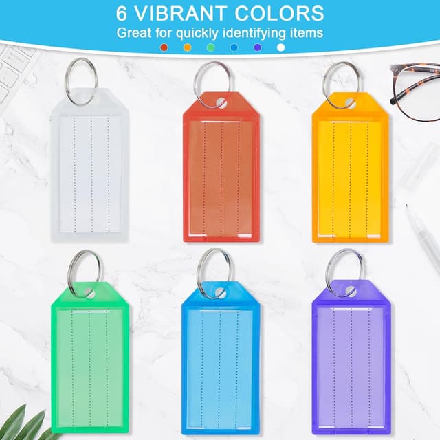 Thumbnail 2 de AiQInu Porte-clés 60 pièces 5,8 cm