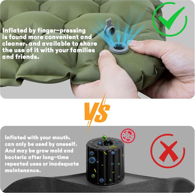 Thumbnail 2 de EULANT Aufblasbares Camping Sitzkissen 42×33×5 cm ⛺