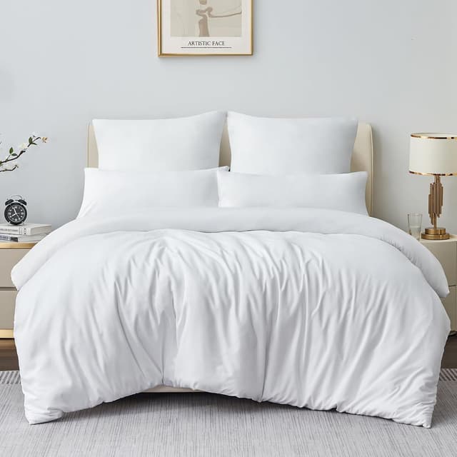 Detalle de Aisbo Bettwäsche 200x220 3-teilig Mikrofaser