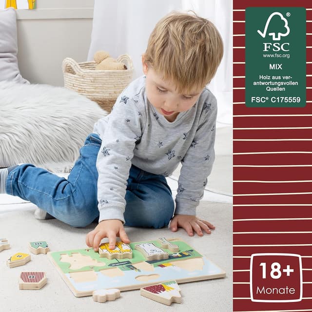 Thumbnail 2 de HEJ LØNNE Puzzle 9 Piezas 18m+