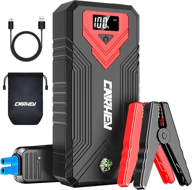 Imagen de CARHEV Starthilfe Powerbank 4000A Jump Starter für Pkw en OfertitasTOP