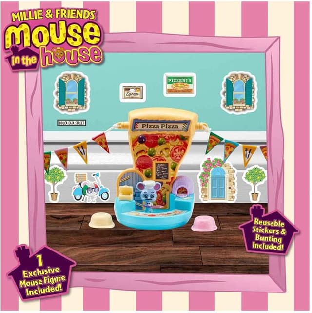 Thumbnail 1 de BANDAI Millie & Friends Playset colegio 1 unidad 😊