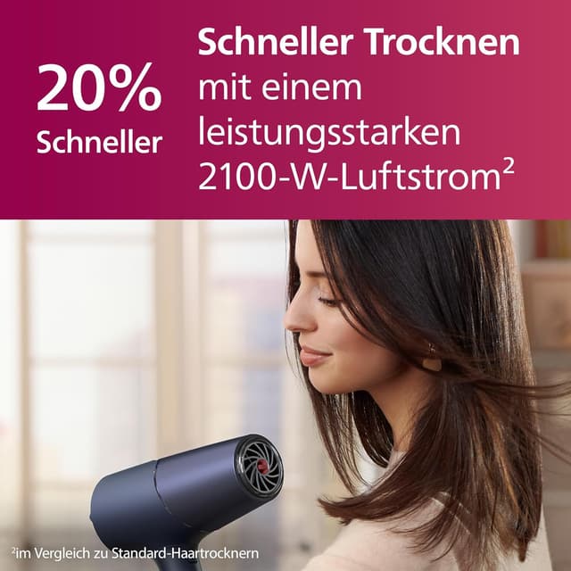 Detalle 2 de Philips 5000 Series Haartrockner 2300 W mit Diffusor 💇♀