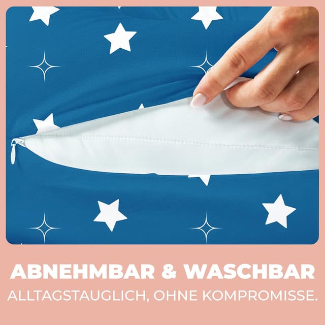 Detalle 2 de Stillkissen Schwangerschaftskissen XXL 200x70