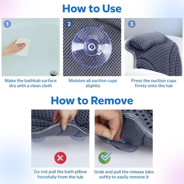 Thumbnail 4 de ADOV Luxury Bath Pillow