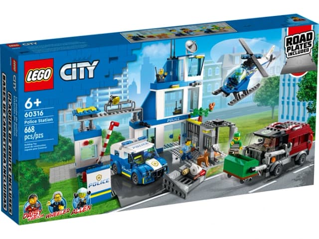 Thumbnail 5 de Lego Polizeistation 60316 mit 668 Teilen