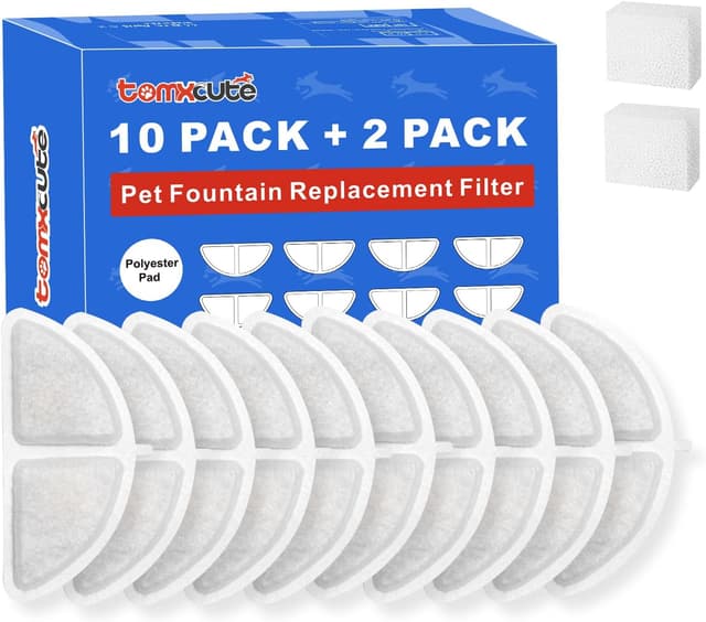 Detalle de TOMXCUTE P9 Ersatzfilter 10er Set mit 2 Vorfilz