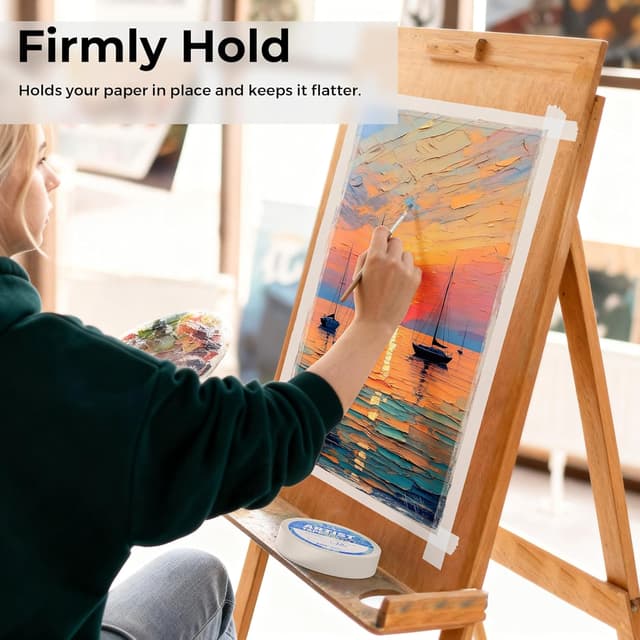 Thumbnail 2 de JusArt Artist Tape 1 inch, 200ft