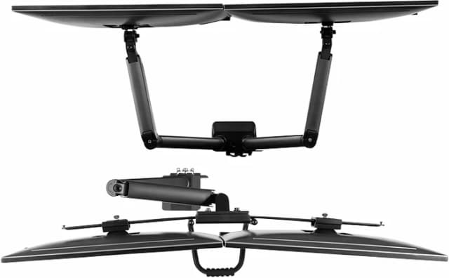 Thumbnail 16 de Neomounts NEXT Core DS75-450BL2 Crossbar Gasfeder Monitorhalterung für zwei Monitore (schwarz)