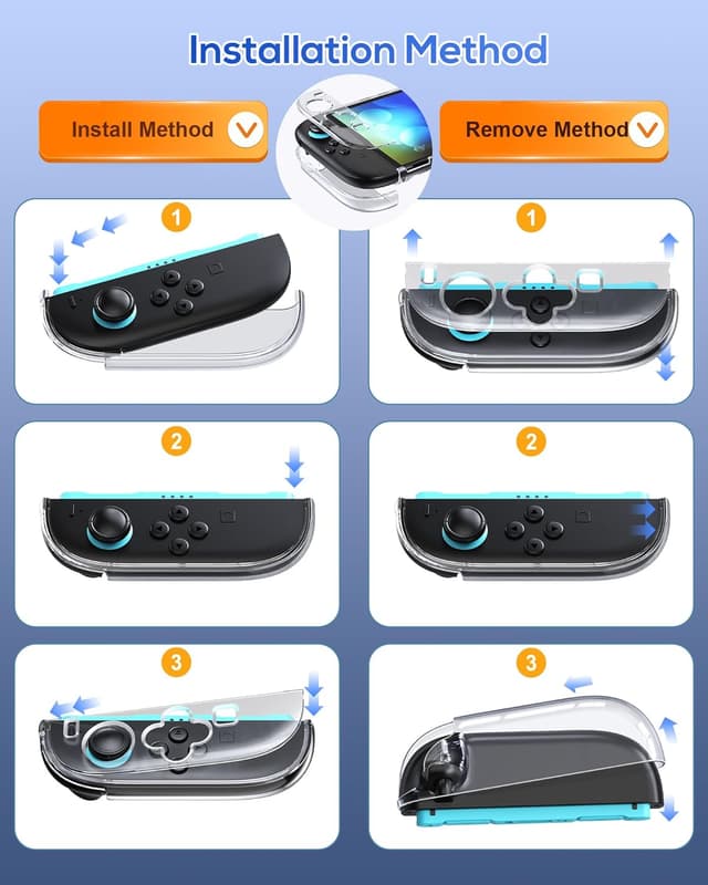 Detalle 2 de FYOUNG Upgrade Switch 2 7.9in Protective Case