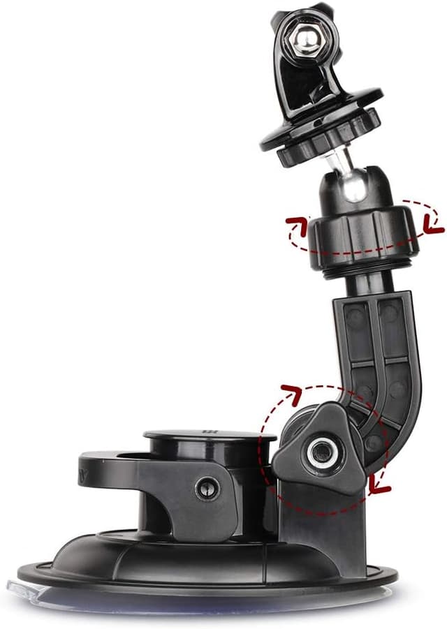 Detalle de Car suction cup mount for action cameras