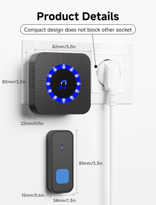 Thumbnail 4 de NEUTYPECHIC Campanello Senza Fili 400m