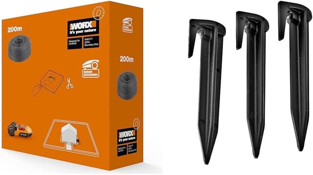 Detalle 1 de WORX WA0177 filo perimetrale da 200 m per robot rasaerba Landroid nero
