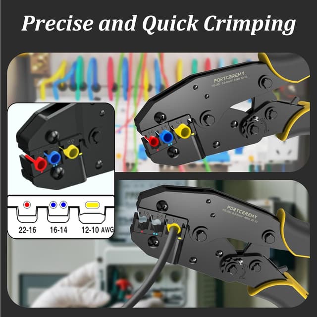 Thumbnail 4 de FortCeremy Ratchet Crimping Plier