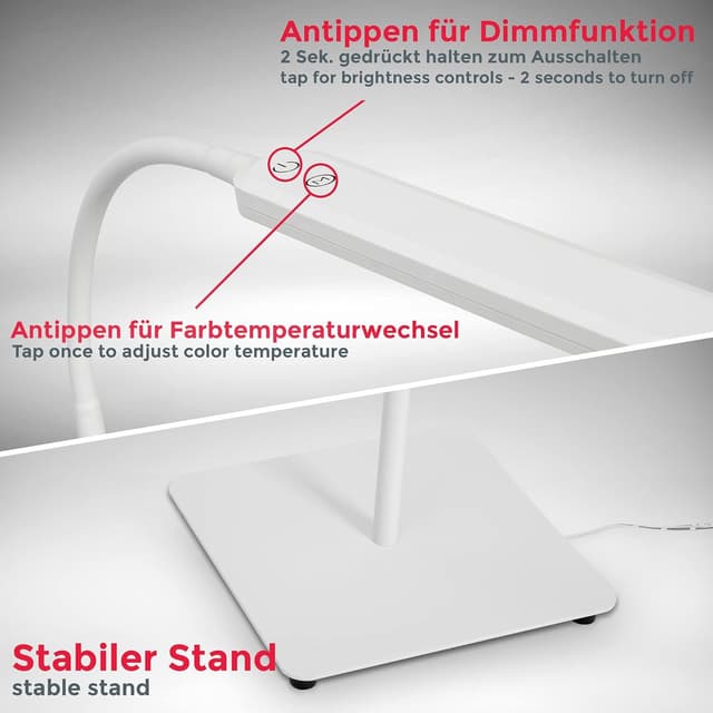 Thumbnail 5 de B.K.Licht LED Stehlampe dimmbar 135 cm