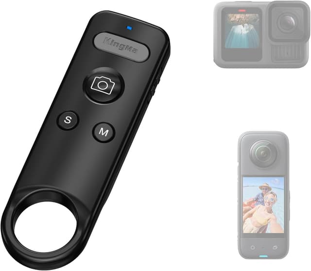 Detalle de Bluetooth Remote for GoPro & Insta360 action cameras (Bluetooth 5.0, Type-C charging, up to 49Ft)
