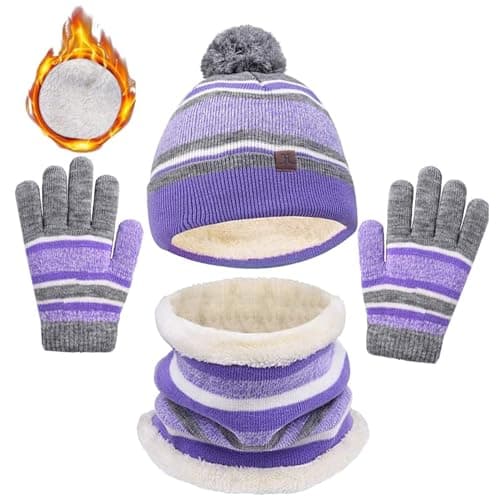 Imagen de JFAN 3 en 1 chapeau bonnet gants enfant đŹ en OfertitasTOP