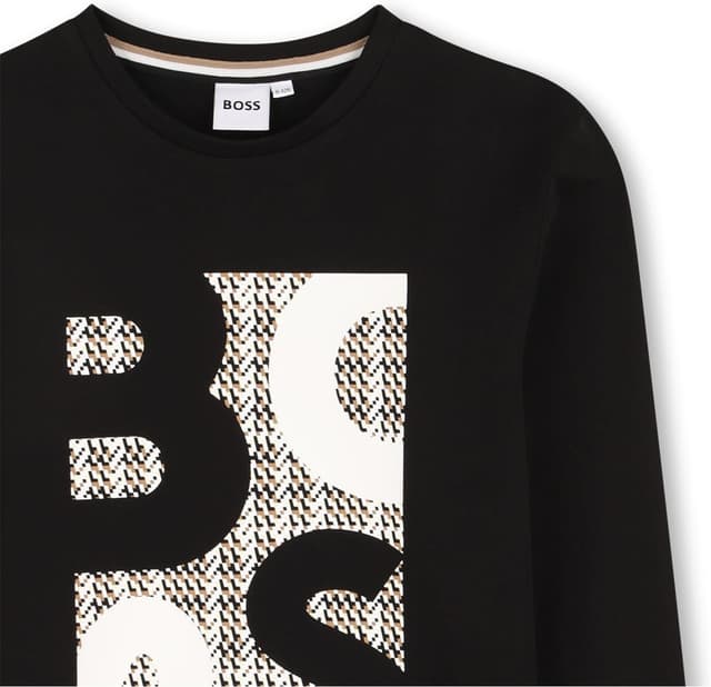 Detalle de BOSS J52362 T-Shirt bambino e ragazzi a manica lunga in cotone