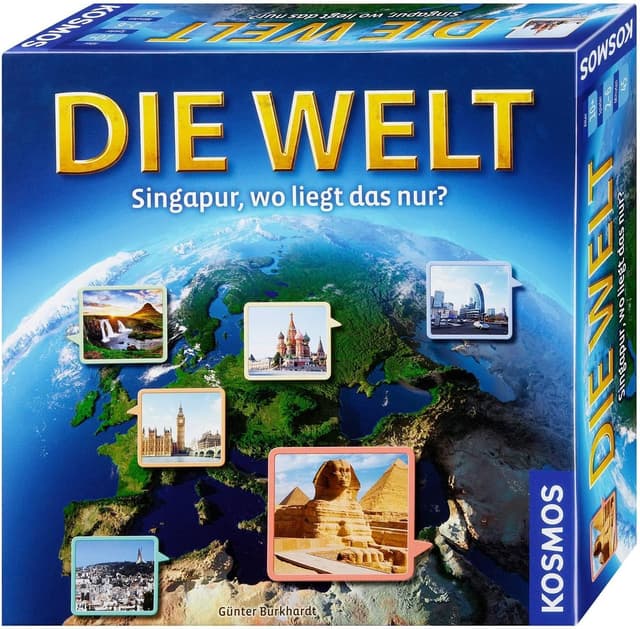 Detalle de Kosmos Die Welt Geografie Spiel 691882