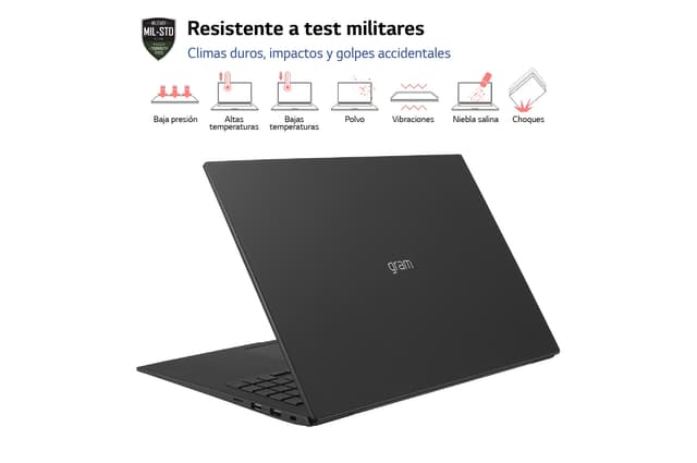 Detalle 2 de LG gram 16Z90R i7 32 GB 1 TB SSD — con monitor portátil