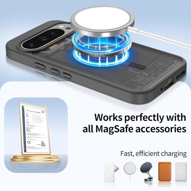 Detalle de Pixel 9 Pro XL magnetic case 0.05in