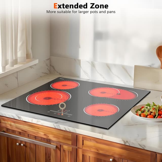 Thumbnail 6 de Hobsir Hob 4 Glaskeramik 60 cm Kochfeld