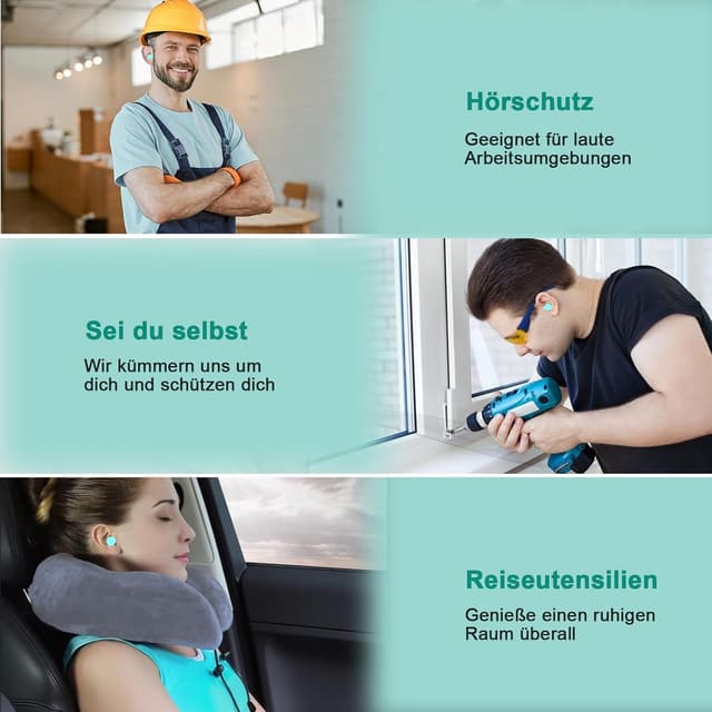 Thumbnail 3 de SURFOU Tapones oídos 60 pares para dormir