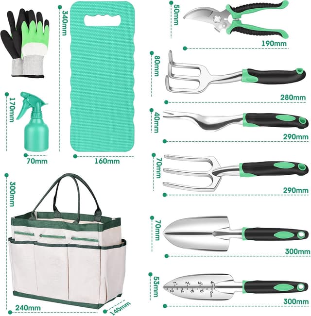 Thumbnail 4 de LBSTP Gardening Tools Set 10-piece