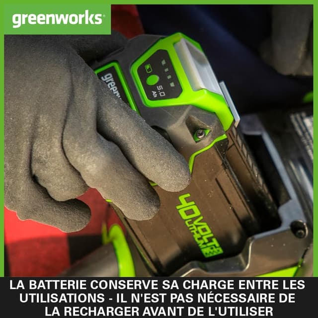 Detalle 1 de Greenworks G40B5 batterie 40V 5Ah