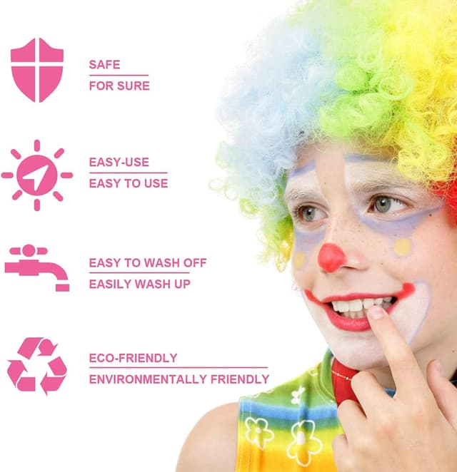 Detalle 1 de URAQT Face Paint 15-Colour Palette