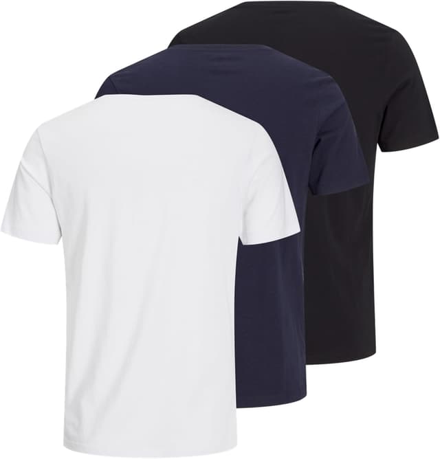 Detalle 2 de Jack & Jones T-Shirt Logo Girocollo in cotone tinta unita