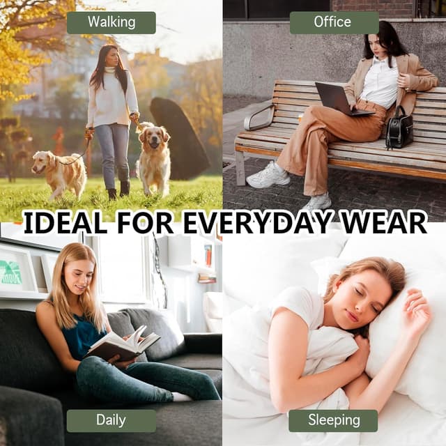 Thumbnail 6 de Niofind bamboo socks for women, 6 pairs