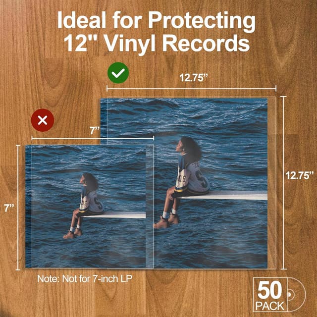 Thumbnail 2 de GPXIIZ Vinyl Sleeves Outer 12 Inch 50-Pack