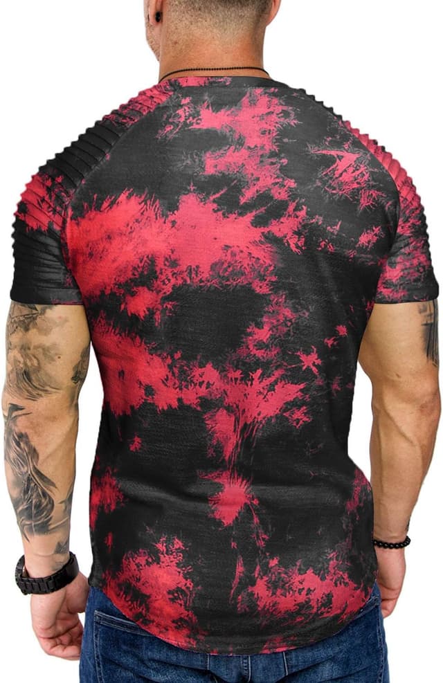 Detalle de COOFANDY Polo homme manches courtes en polyester extensible léger pour le sport et l’été