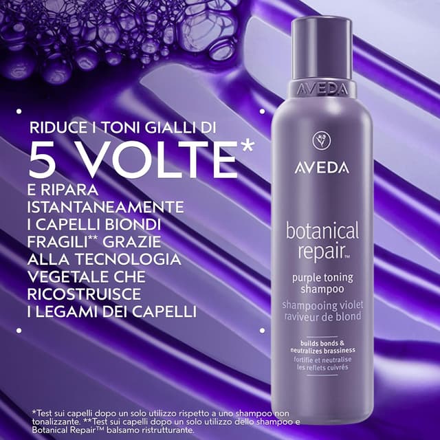 Thumbnail 1 de Aveda Botanical Repair Purple shampoo tonalizzante