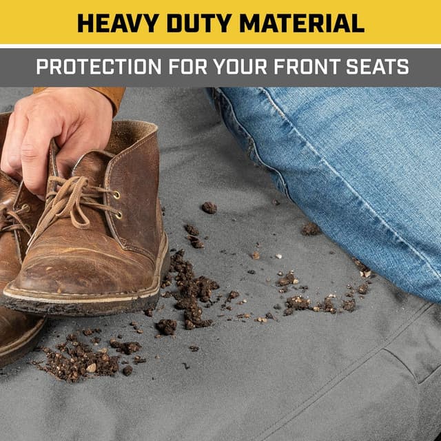 Detalle de Cat Custom Fit Front Bench Seat Cover for 1999-2007 Ford F-250/F-350/F-450/F-550 Super Duty (Oxford Gray)