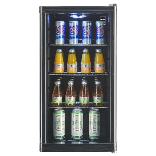 Thumbnail 7 de METRO Professional Mini Frigorífico GPC 1088 de 88 L con puerta de cristal negra