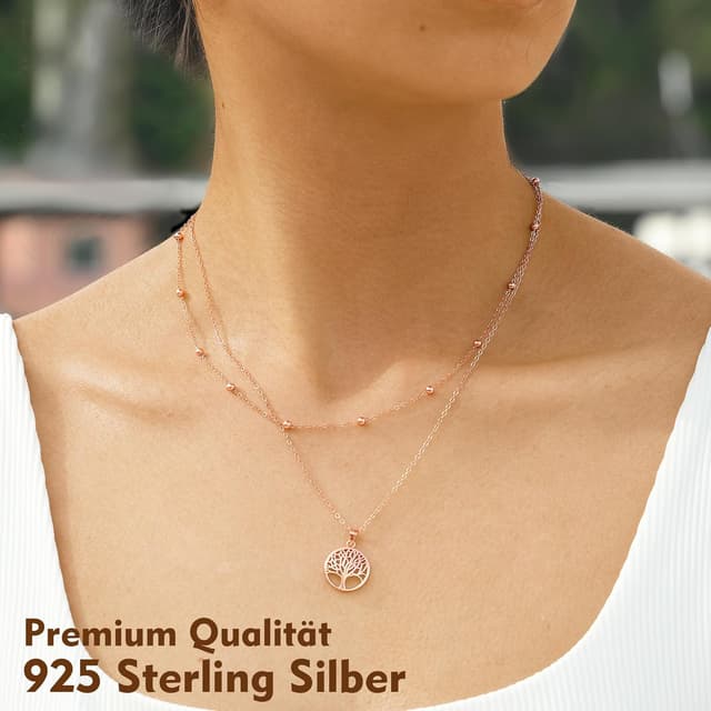 Detalle 2 de Lydreewam Lebensbaum Kette 40+5 cm