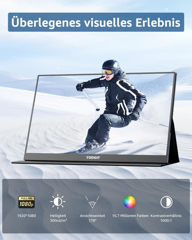 Detalle 2 de Portable Monitor 17,3 Zoll FHD IPS