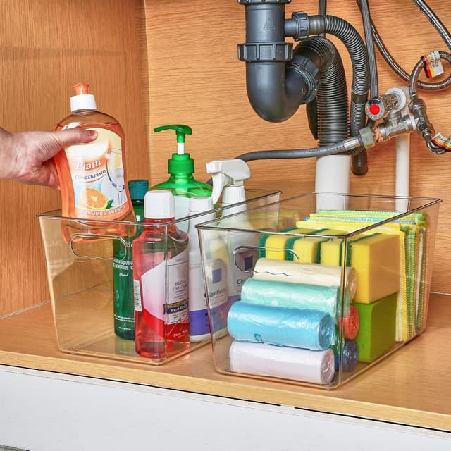 Thumbnail 6 de Vtopmart 6 PCS Clear Storage Bins XL