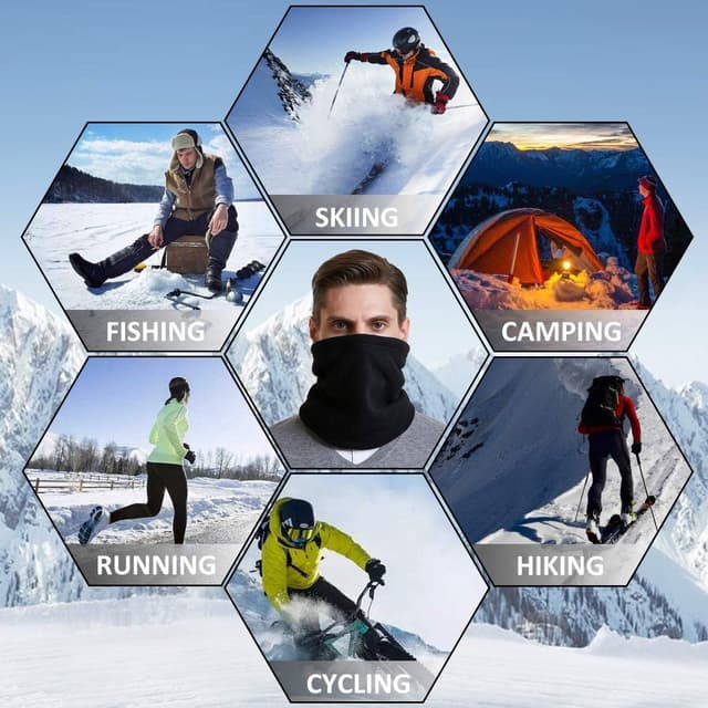 Thumbnail 6 de Cache-cou thermique IKuaFly, tour de cou