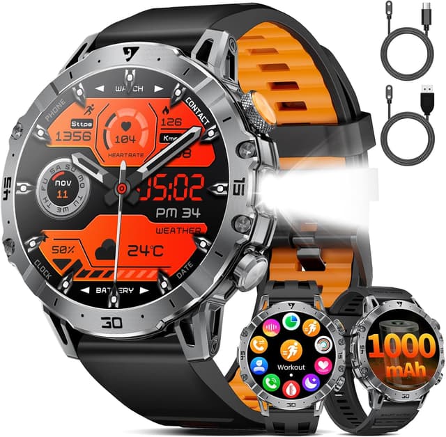 Detalle de SUNKTA Bluetooth Smartwatch with 1000 mAh