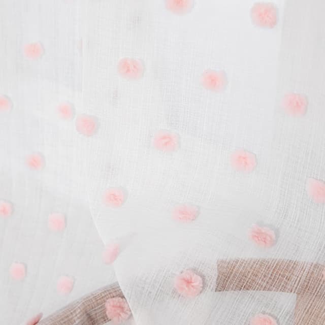 Thumbnail 3 de MYSKY HOME Vorhänge Rosa 2er Set Ösen