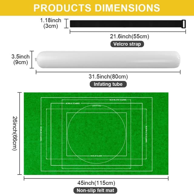 Thumbnail 6 de Ainiv Puzzle Roll mat, felt storage 1500 pcs