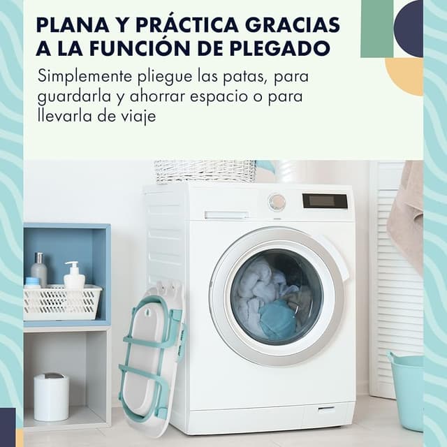 Detalle 2 de Babify Shower Bañera plegable para bebé, cojín incluido 🚼