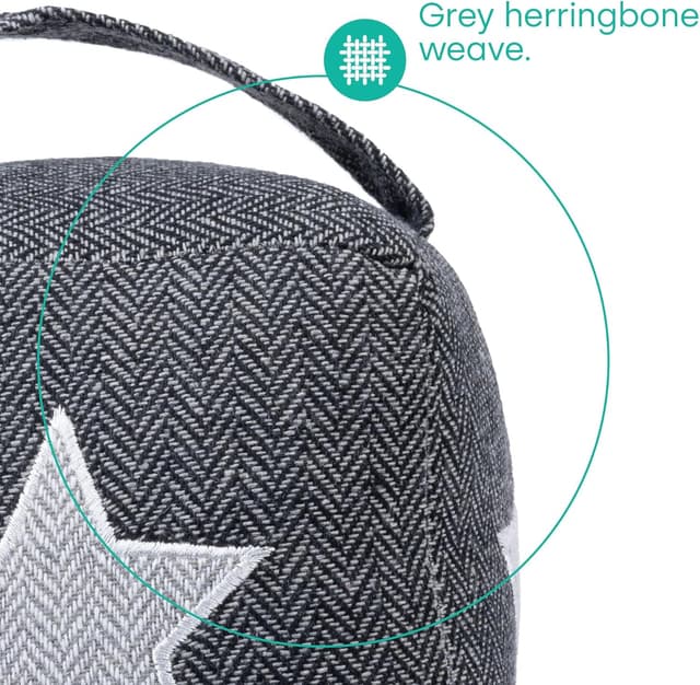 Detalle 2 de LIVIVO heavy door stopper cube 16cm