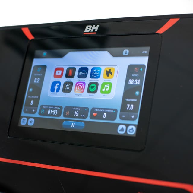 Detalle de BH Fitness G6174NTFT RX9 Multimodal Cinta de Correr 🏃♀