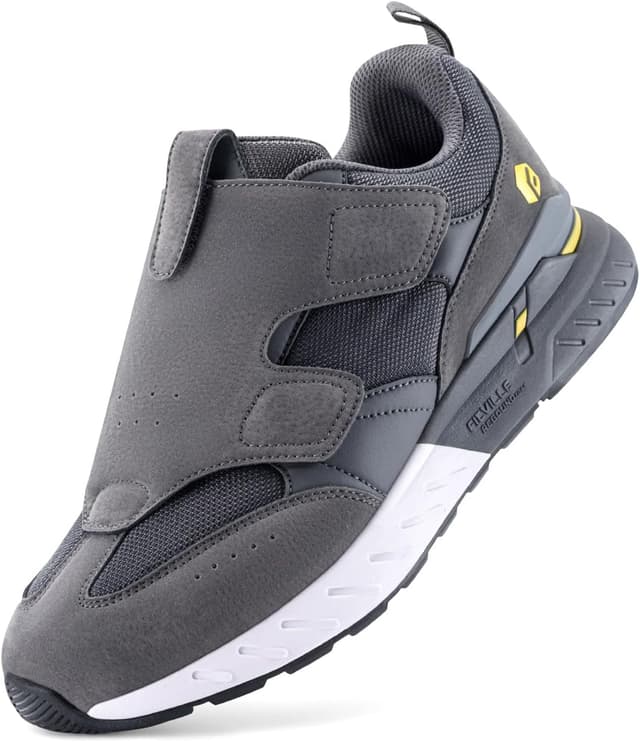 Detalle de FitVille Rebound Core V10 Men’s Extra Wide Fit trainers for walking, running and swollen feet