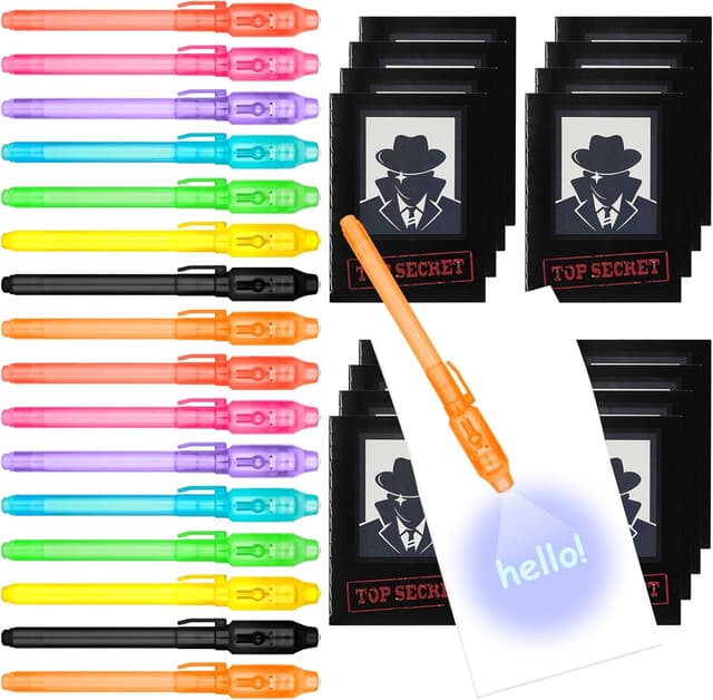 Detalle de OFFCUP Invisible Ink Spy Pen Set